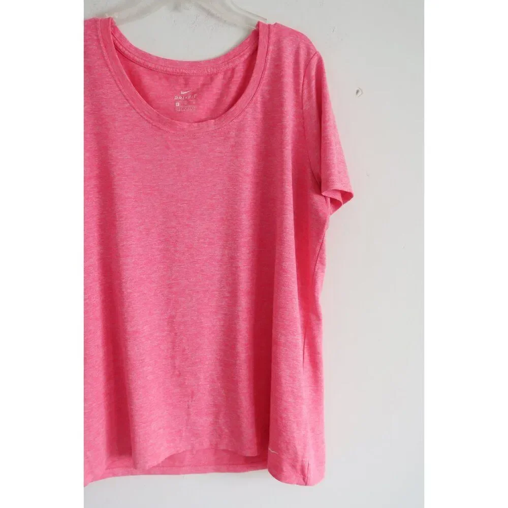 Nike Dri-Fit Hot Pink Tee - Size XL